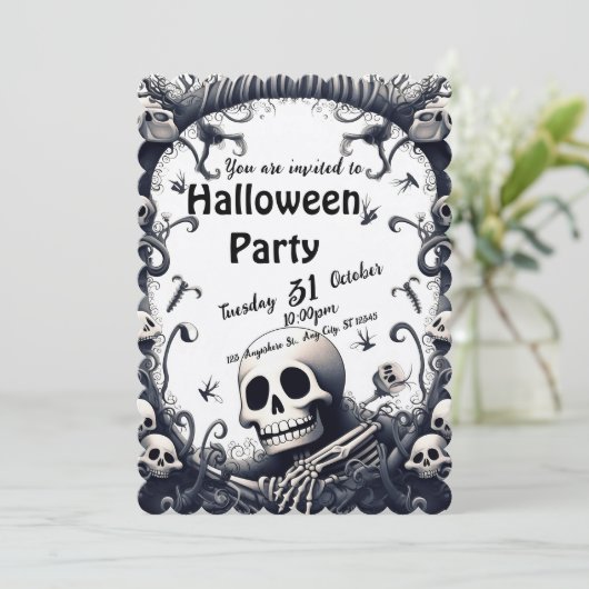 Halloween Kaart (Staand voorkant)