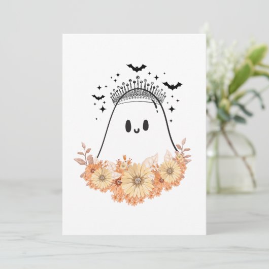 Halloween Kaart (Staand voorkant)