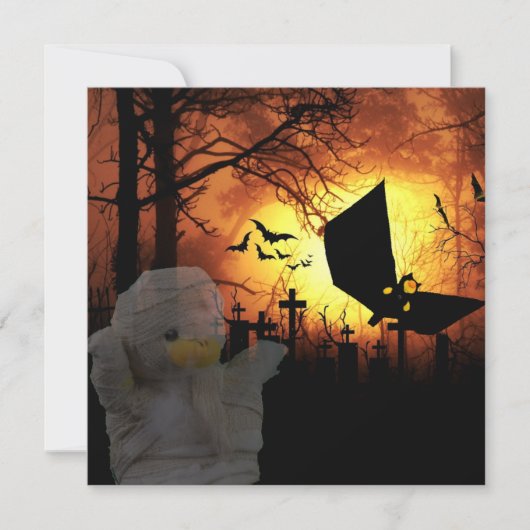 Halloween kaart (Voorkant)