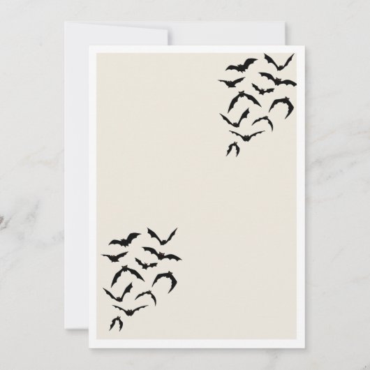 Halloween Kaart (Achterkant)