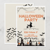 Halloween Kaart (Voorkant / Achterkant)