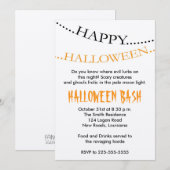 Halloween Kaart (Voorkant / Achterkant)