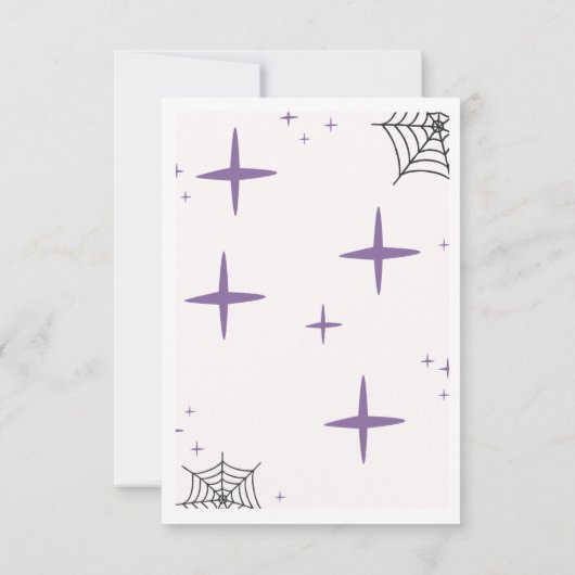 Halloween Kaart (Achterkant)