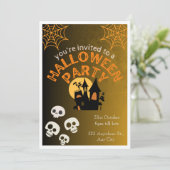 Halloween Kaart (Staand voorkant)