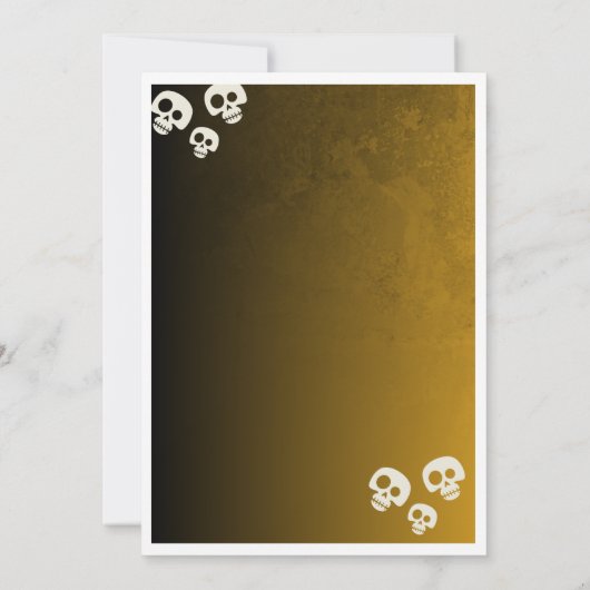 Halloween Kaart (Achterkant)