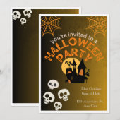 Halloween Kaart (Voorkant / Achterkant)