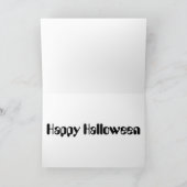 HALLOWEEN KAART (Binnen)