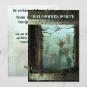 halloween kaart (Voorkant / Achterkant)