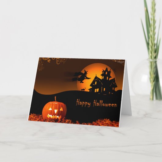 Halloween Kaart (Voorkant)