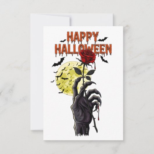 Halloween Kaart (Voorkant)