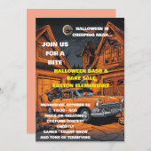 halloween kaart (Voorkant / Achterkant)