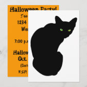 Halloween. Kaart (Voorkant / Achterkant)