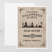 Halloween Kaart (Voorkant / Achterkant)