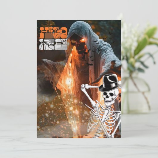 Halloween Kaart (Staand voorkant)