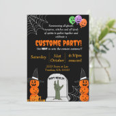 Halloween Kaart (Staand voorkant)