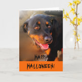 HALLOWEEN. KAART (Gele Bloem)