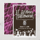 Halloween Kaart (Voorkant / Achterkant)