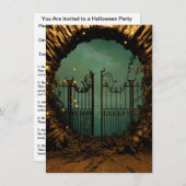 Halloween Kaart (Voorkant / Achterkant)