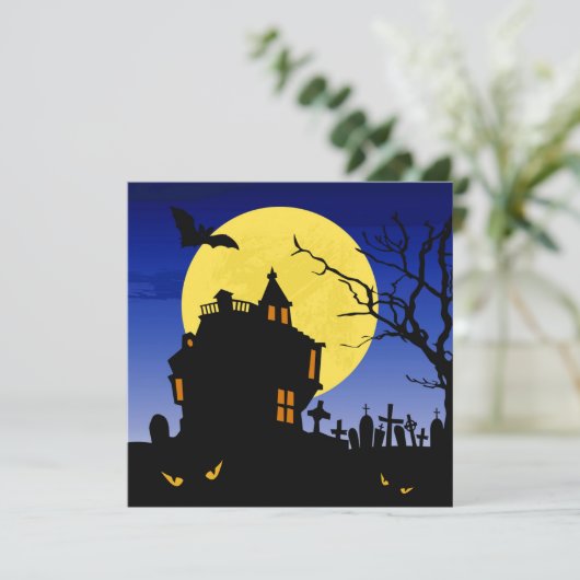 Halloween Kaart (Staand voorkant)