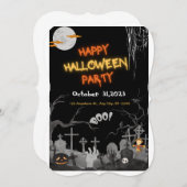 Halloween  kaart (Voorkant / Achterkant)