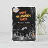 Halloween  kaart (Staand voorkant)