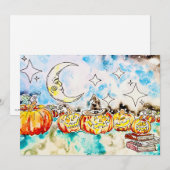 Halloween Kaart (Voorkant / Achterkant)