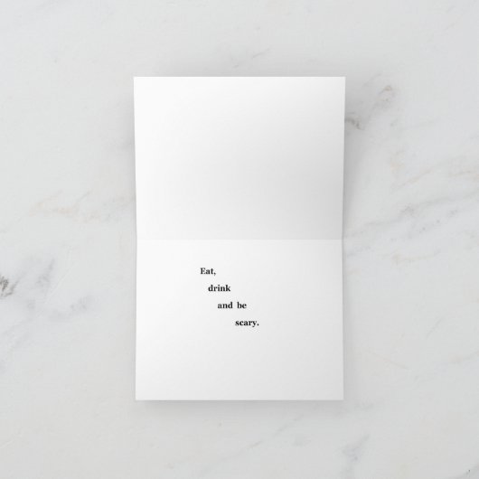 Halloween Kaart 10 (Binnen)