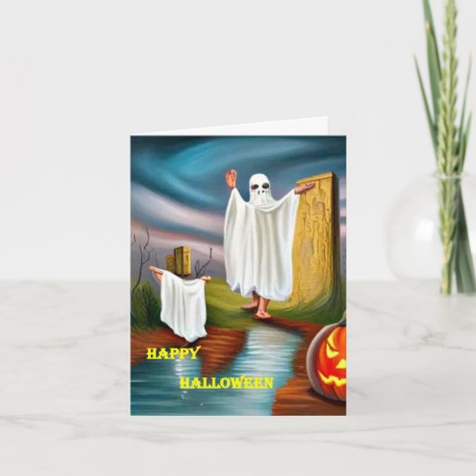Halloween kaart 2 (Voorkant)