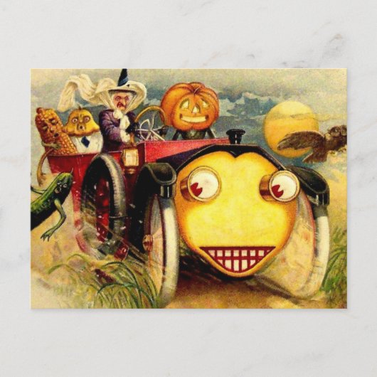  Halloween-kaart Briefkaart (Voorkant)