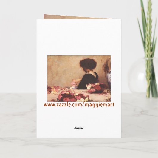  Halloween Kaart, Cirkel van Heksen Kaart (Achterkant)