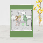 Halloween Kaart: Creature Kaart (Gele Bloem)