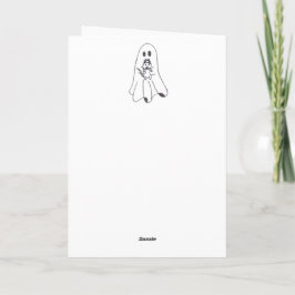 Halloween-Kaart | Ghost | Bloemen | Boo Bells Kaart