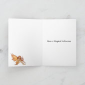 Halloween Kaart - Herfst Fairie (Binnen)