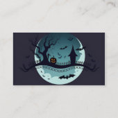 Halloween-kaart Informatiekaartje (Achterkant)