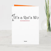 Halloween-kaart Kaart (Achterkant)