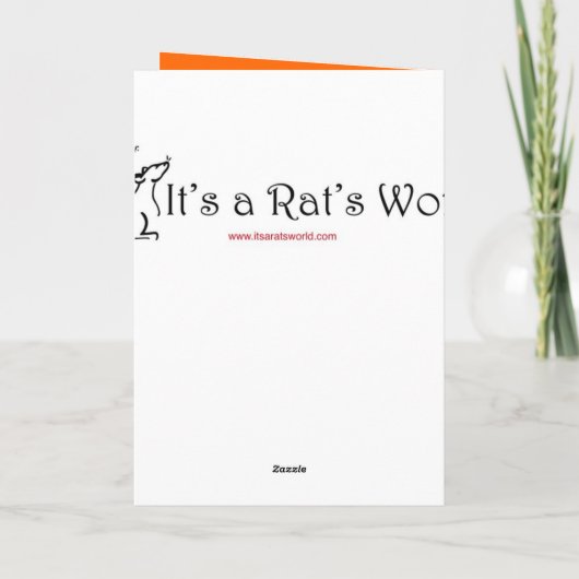 Halloween-kaart Kaart (Achterkant)