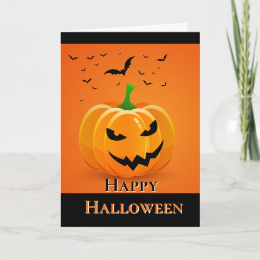 Halloween-kaart Kaart (Voorkant)