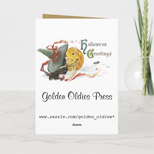  Halloween-kaart Kaart (Achterkant)