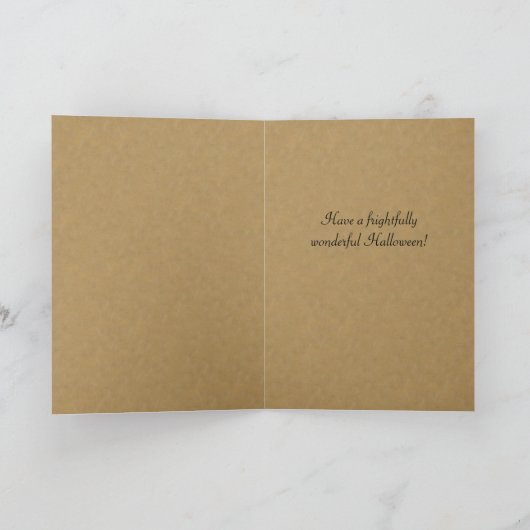  Halloween-kaart Kaart (Binnen)