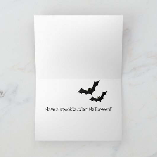 Halloween-kaart Kaart (Binnen)