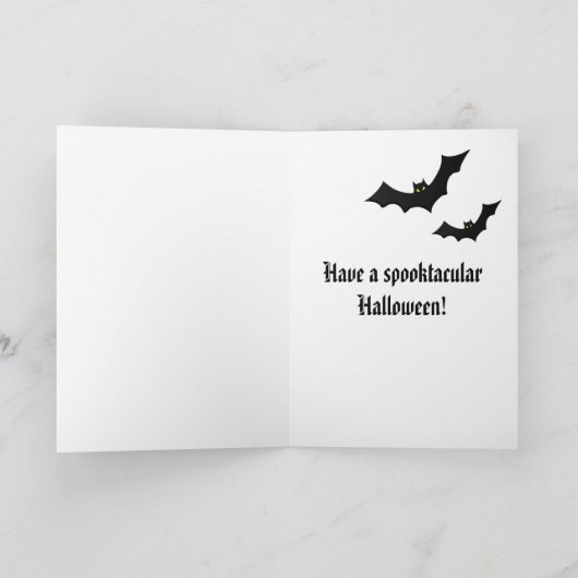 Halloween-kaart Kaart (Binnen)