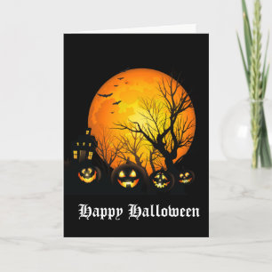 Halloween-kaart Kaart