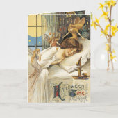  Halloween-kaart Kaart (Gele Bloem)