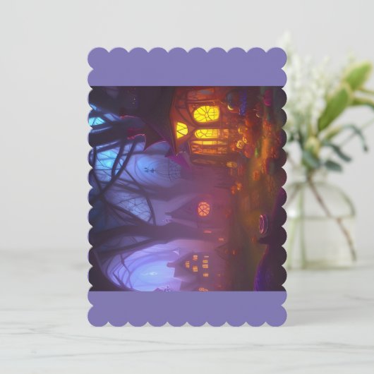 Halloween-kaart Kaart (Staand voorkant)