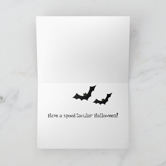 Halloween-kaart Kaart (Binnen)