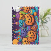 Halloween-kaart Kaart (Staand voorkant)