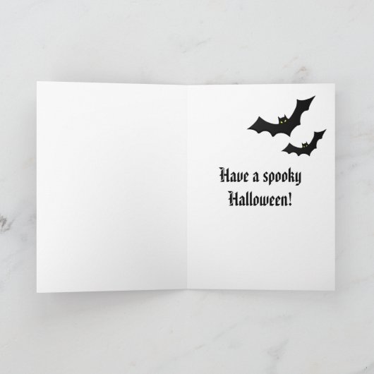 Halloween-kaart Kaart (Binnen)
