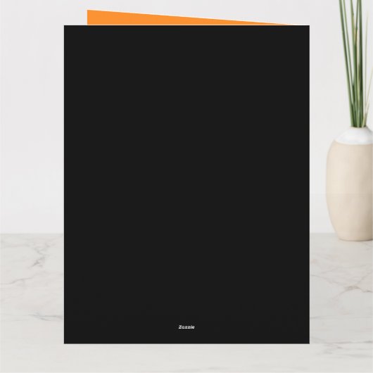 Halloween-kaart Kaart (Achterkant)