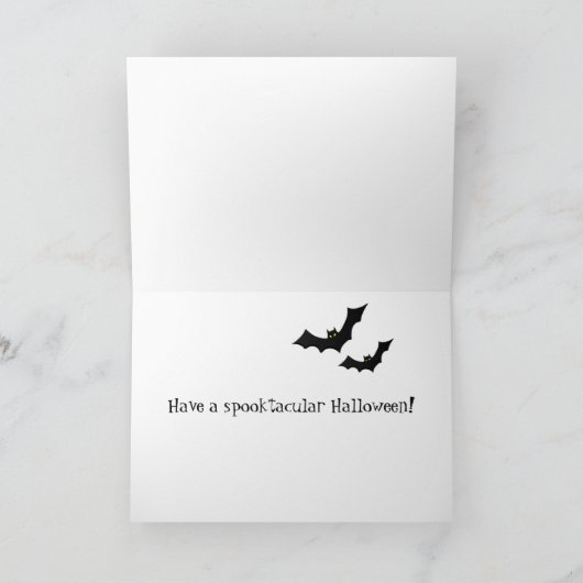 Halloween-kaart Kaart (Binnen)