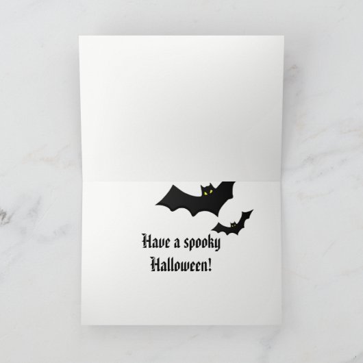 Halloween-kaart Kaart (Binnen)